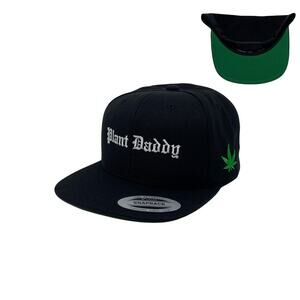 Plant Daddy Weed Mari Jane Bud 420 Snapback Hat